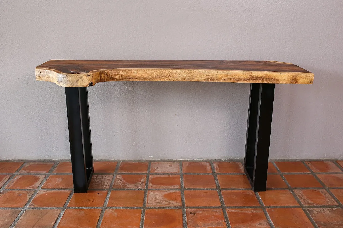 Hallway Table console, large 1.2 Meter 120 cm length 100% unique designed  by nature. OS11