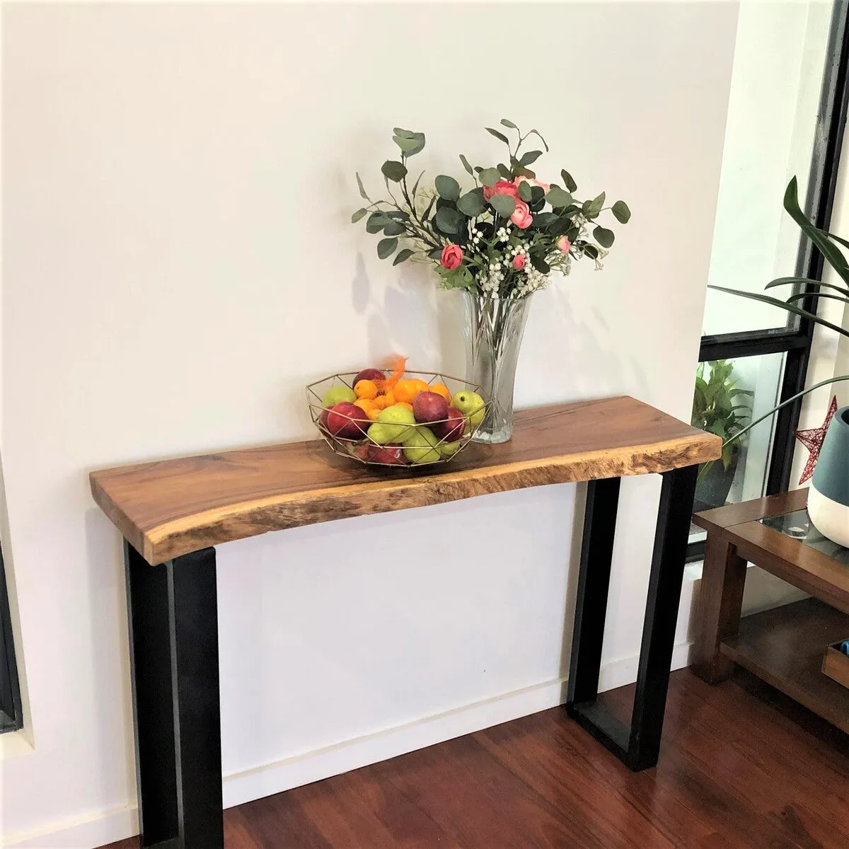 Hallway Table console, large 1.2 Meter 120 cm length 100% unique designed  by nature. OS11