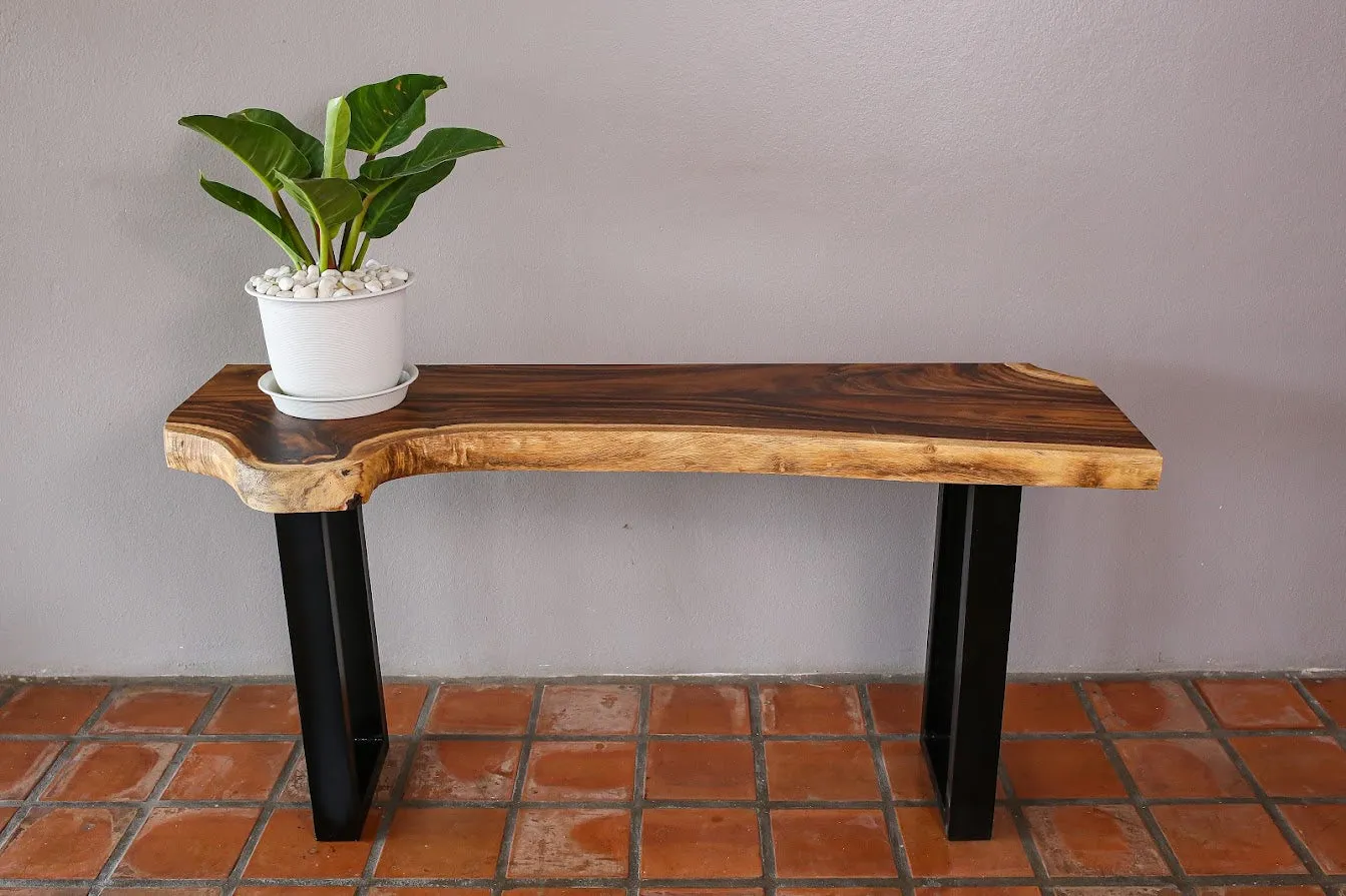 Hallway Table console, large 1.2 Meter 120 cm length 100% unique designed  by nature. OS11