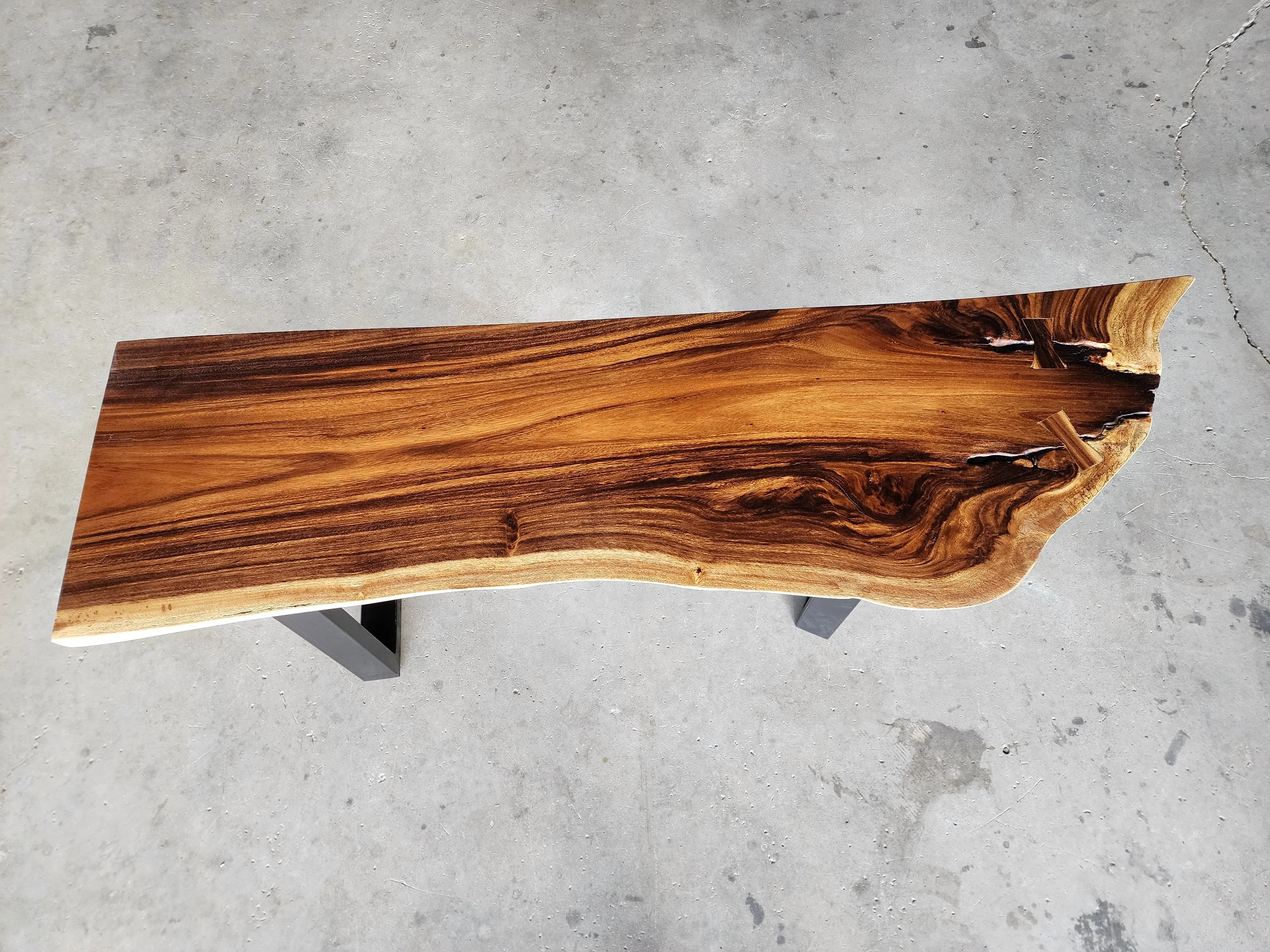 Hallway Table console, large 1.5 Meter 150 cm length 100% unique designed  by nature. OS27