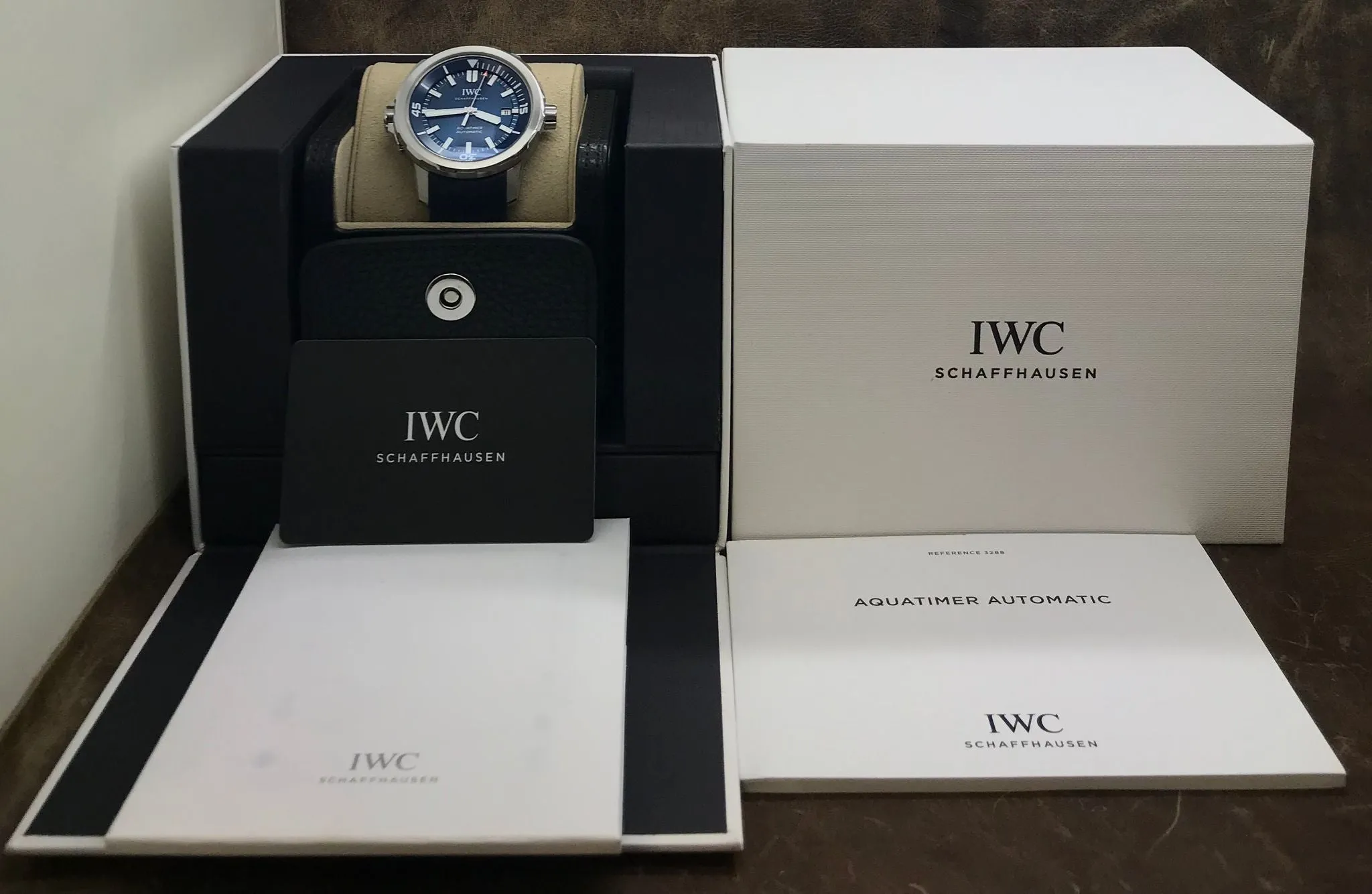 IWC Aquatimer IW32880 Blue Dial Automatic Men's Watch