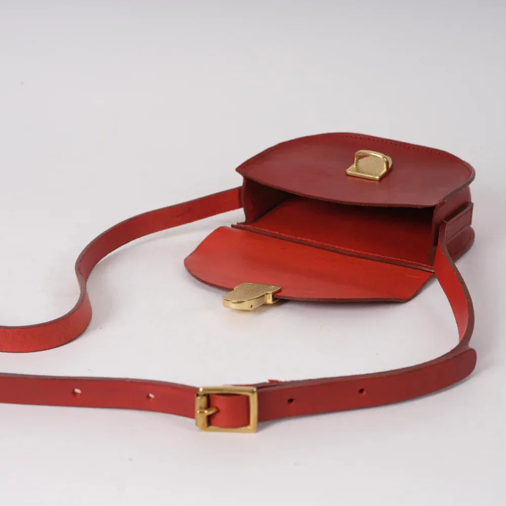 Kate Sheridan Redcurrant Mini Telegram Bag