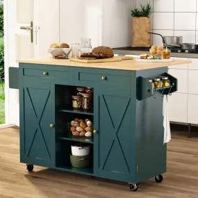 Kitchen Island On Wheels