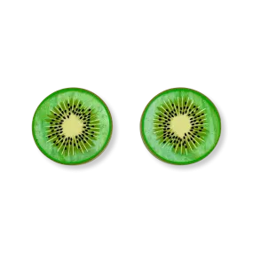 Kiwi fruit 🥝 - stud earrings