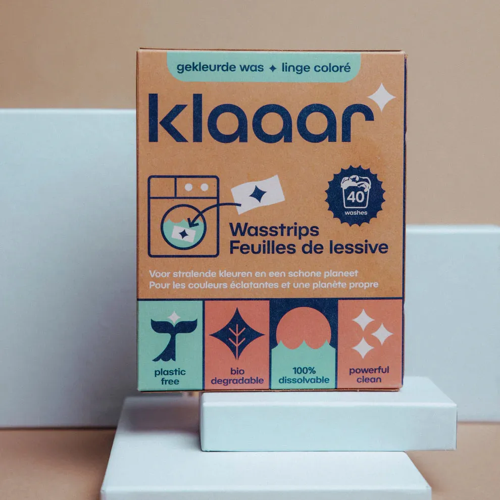 Klaaar Laundry sheets colour laundry