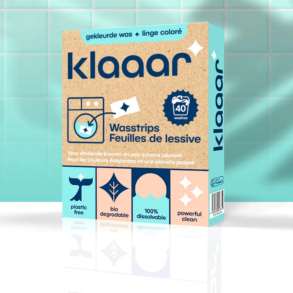 Klaaar Laundry sheets colour laundry