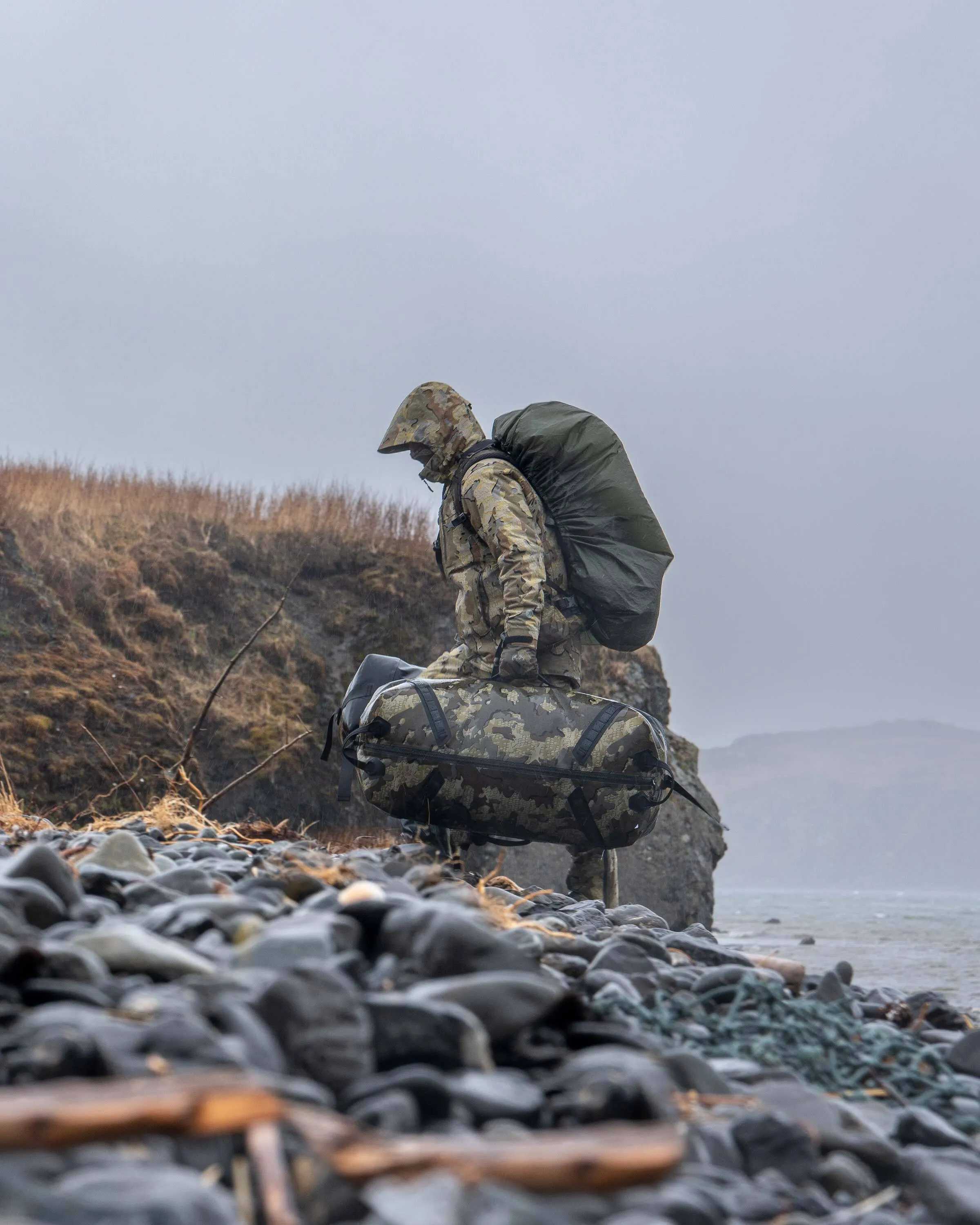 Kodiak 3000 Submersible Duffel | Stone