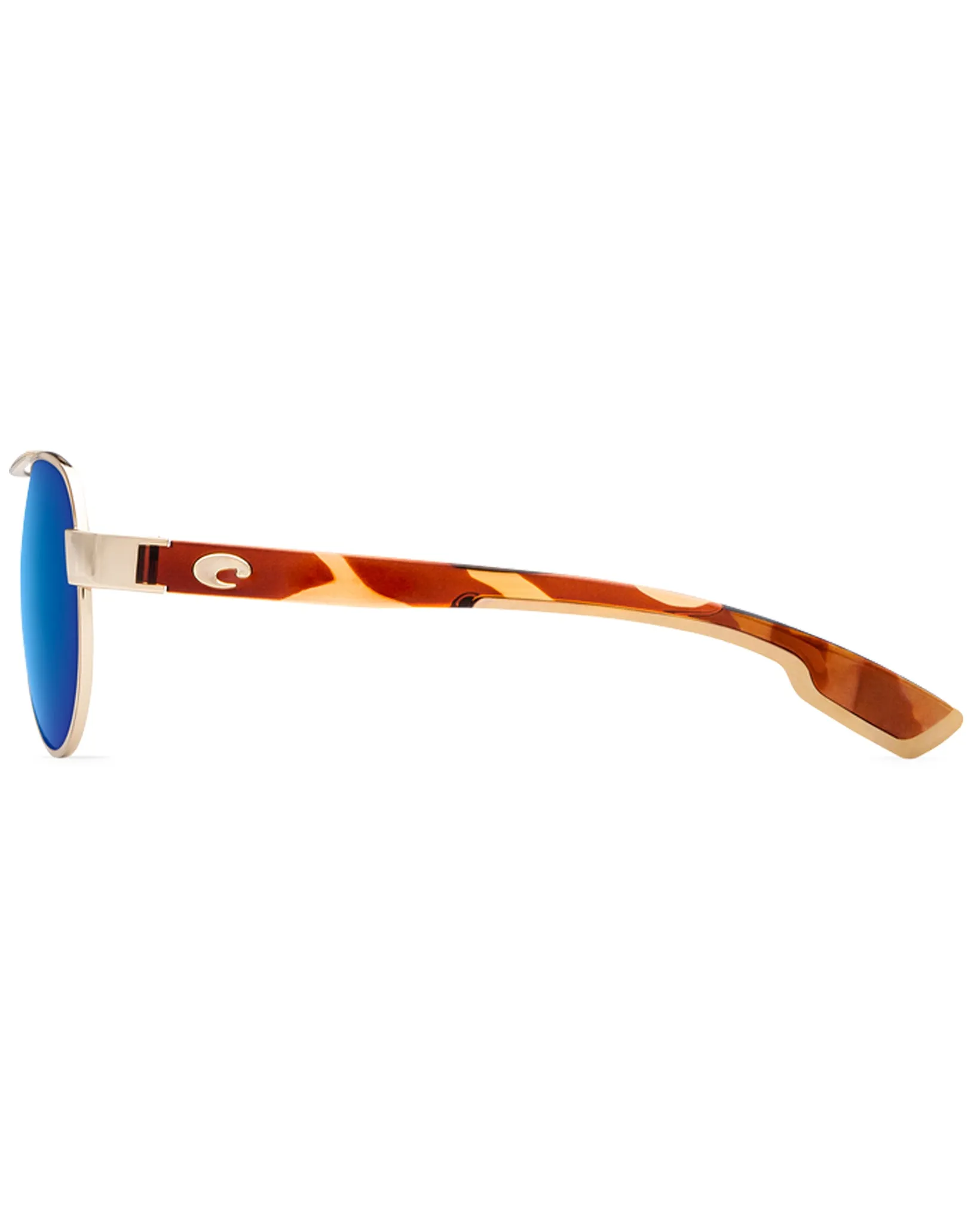 Loreto Blue Mirror Sunglasses