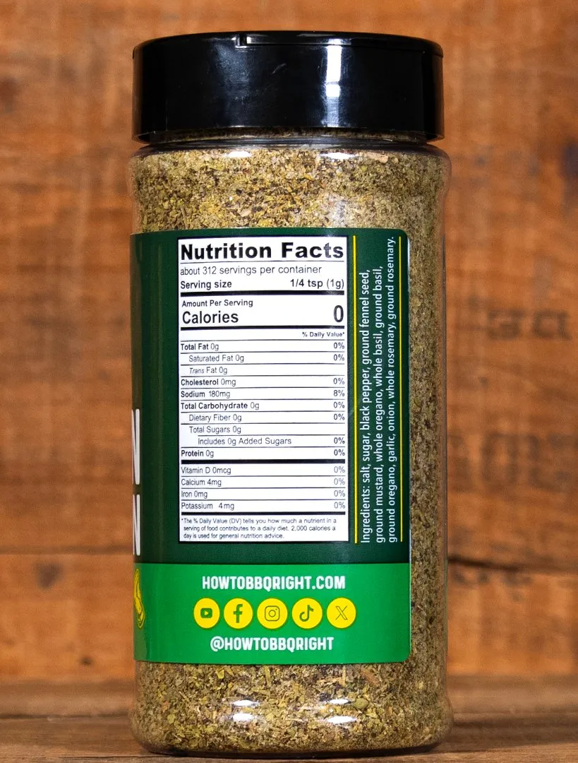 Malcom's Italian Stallion Seasoning