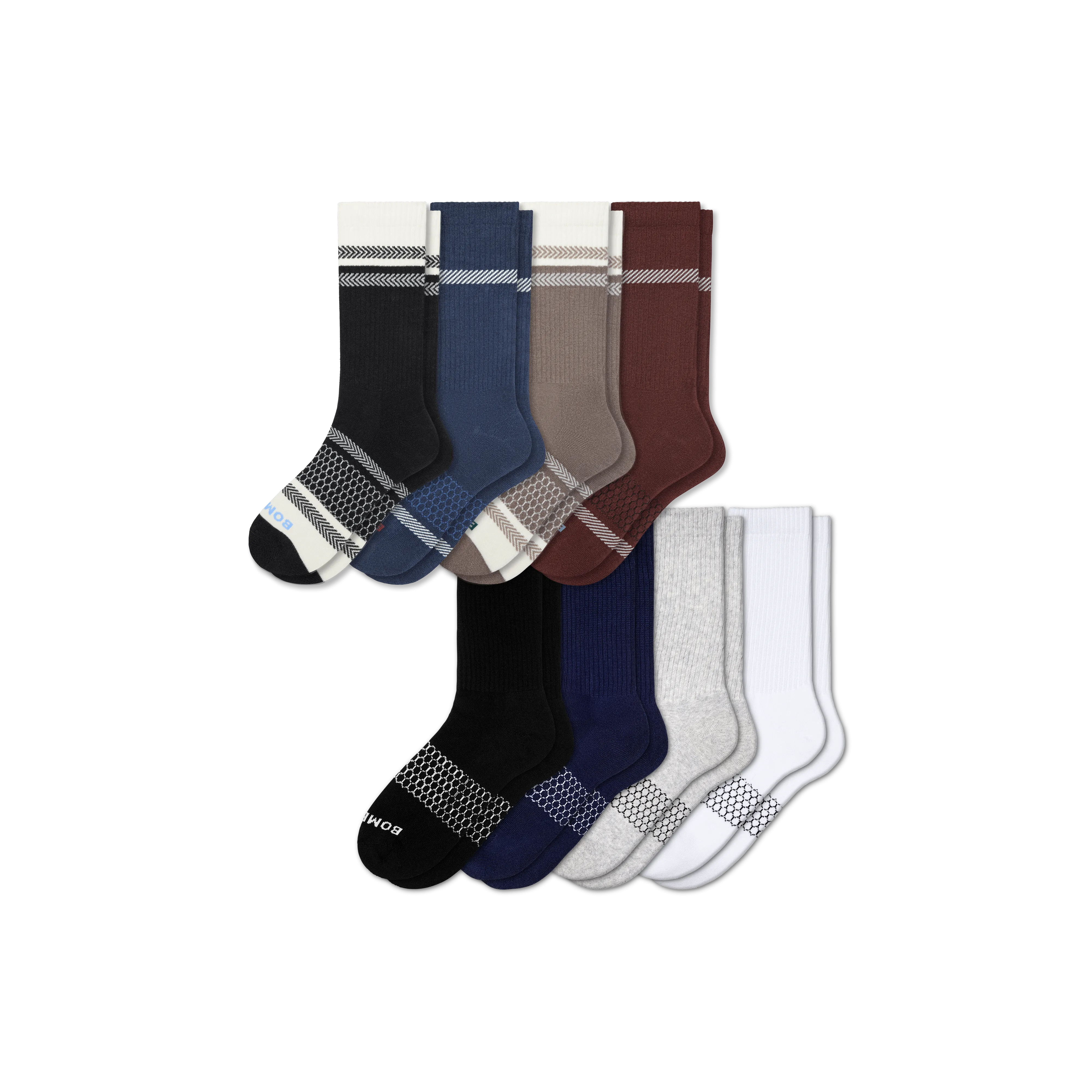 Men's Calf Sock 8-Pack