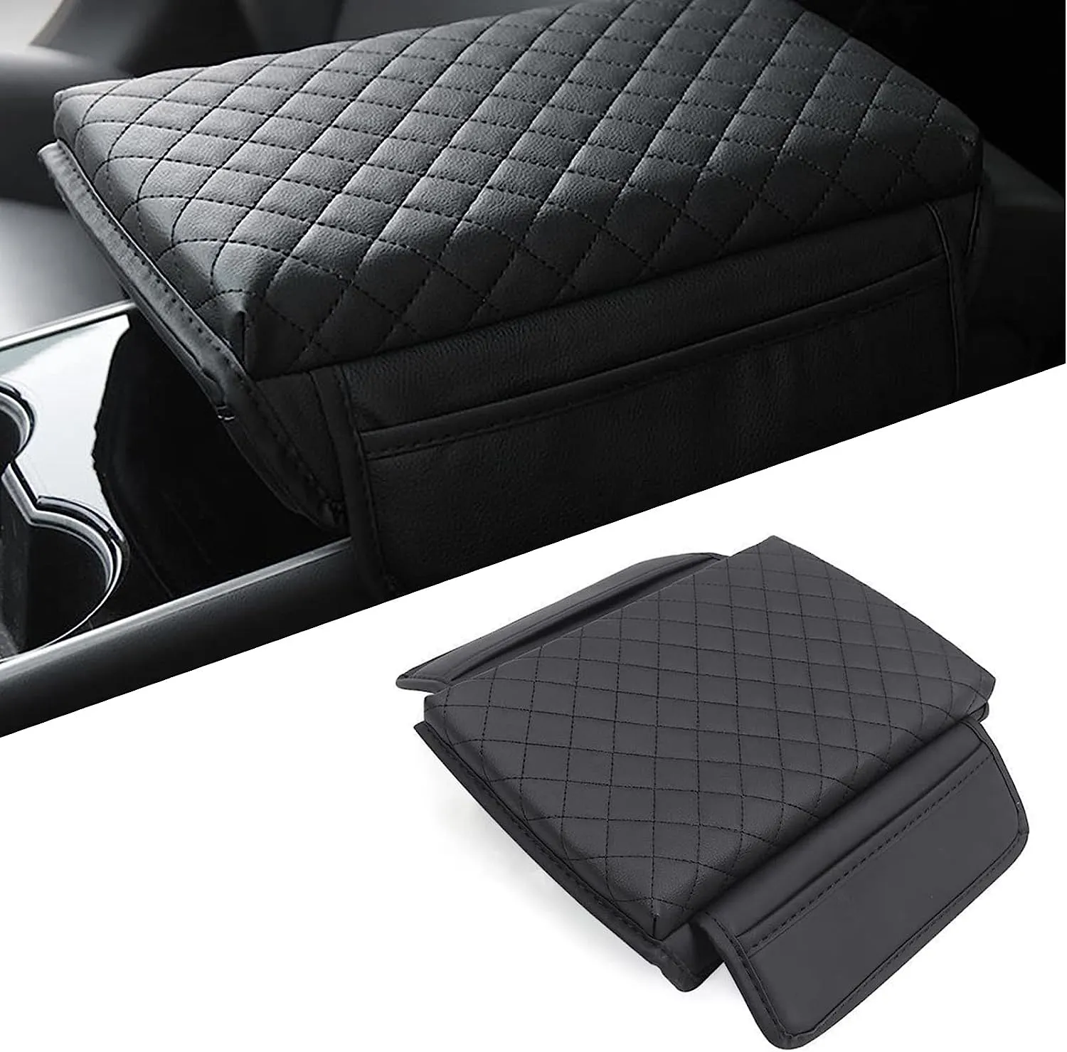 Model 3 / Y Armrest Cover - PU Leather