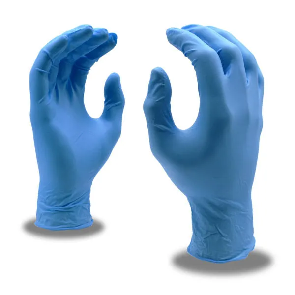 Nitri-Cor Platinum Blue Nitrile (8 mil) | Case of 1000