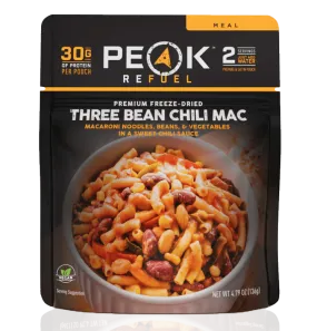 PEAK REFUEL Three Bean Chili Mac