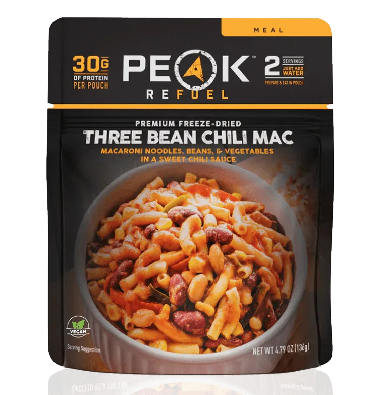 PEAK REFUEL Three Bean Chili Mac