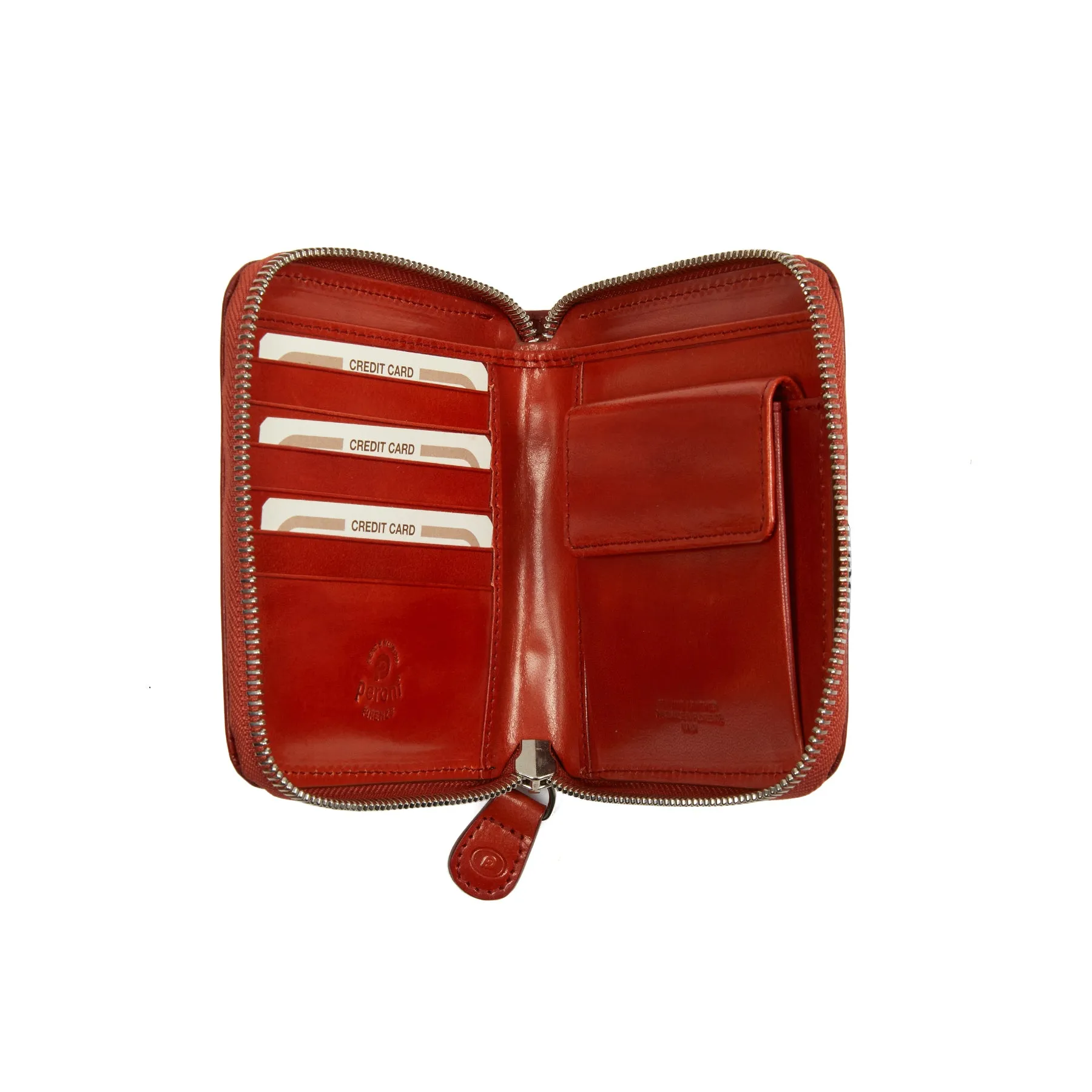 Peroni Art Medium Wallet in Red