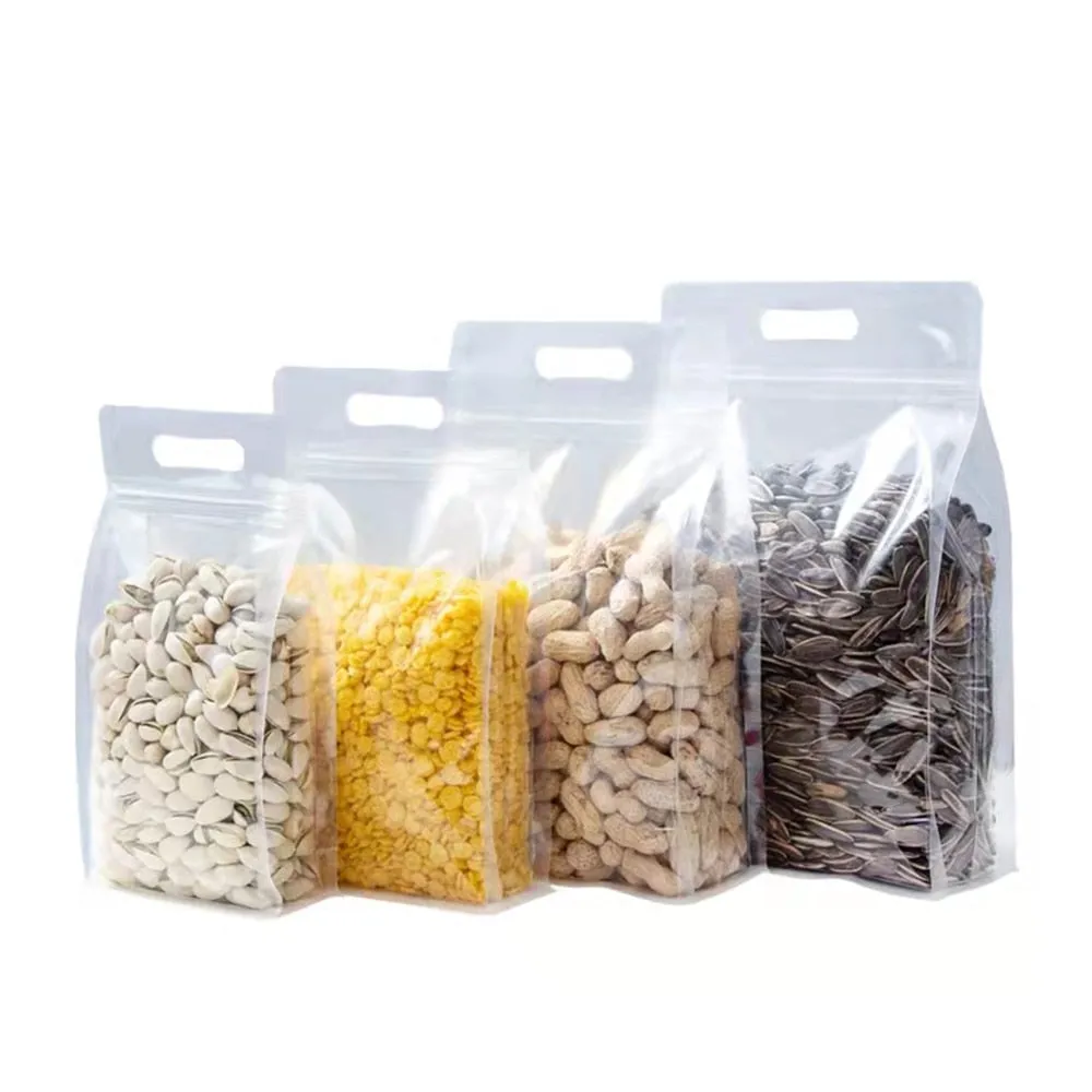 Plastic Stand Food Packaging Pouches | Stand Pouch Zip Lock Food