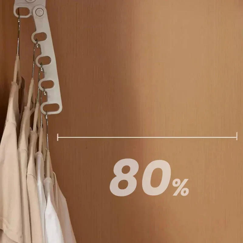 PORTABLE FOLDABLE CLOTHES HANGER