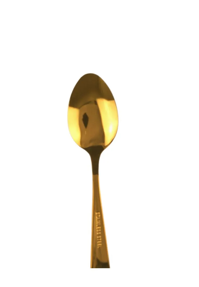 Prism Gold Teaspoon 15cm Set of 6