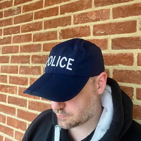 ProKyt Folding Police Contact Cap Navy Blue