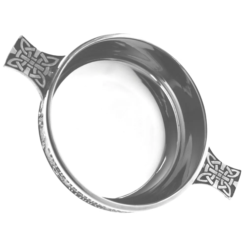 "Congratulations On Your Wedding" Pewter Quaich Bowl