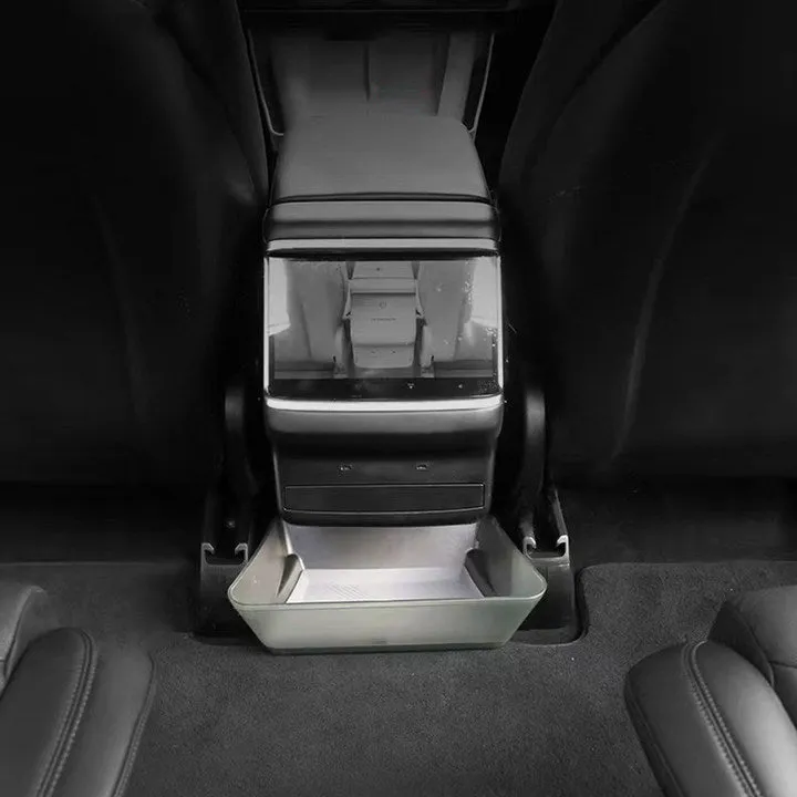 Rear centre storage box For Tesla Model X 2022-2024