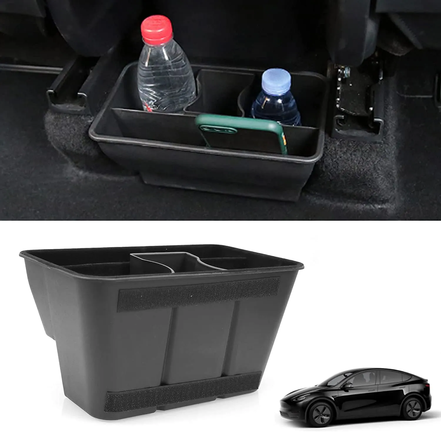 Rear Middle Storage Box for Tesla Model Y