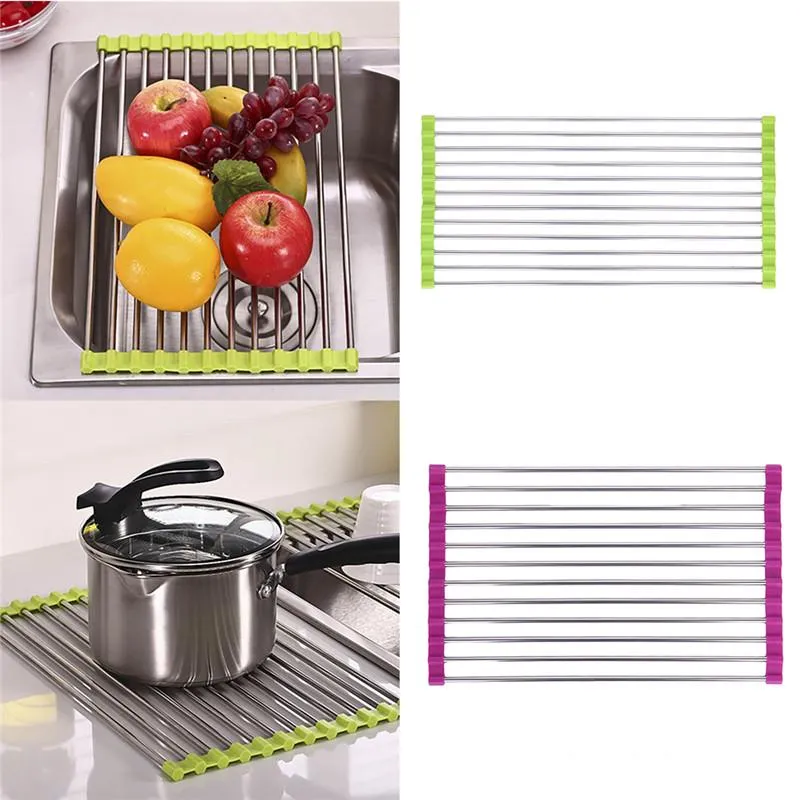 Roll Up Silicone Drying Rack