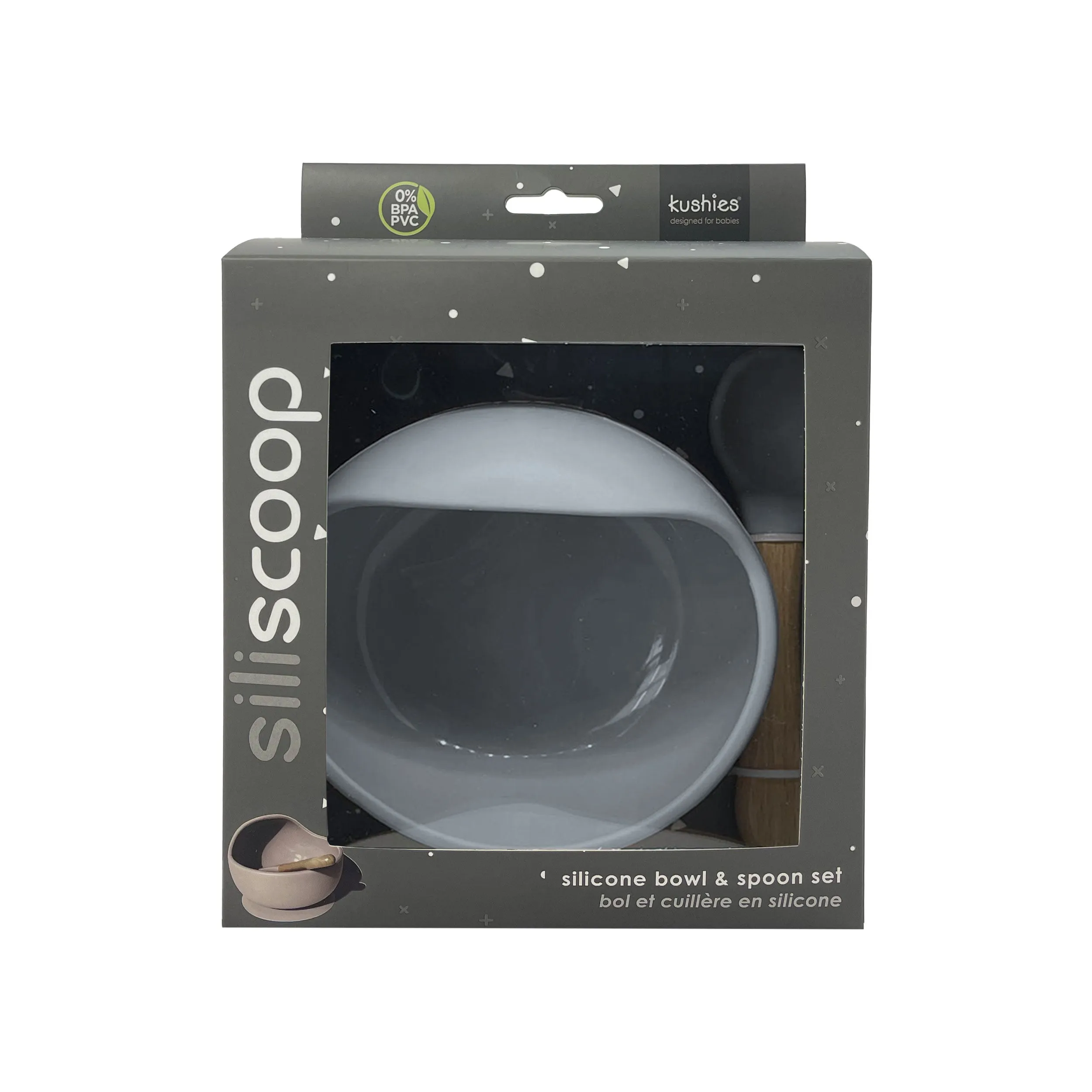 Siliscoop | Silicone Bowl & Spoon Set