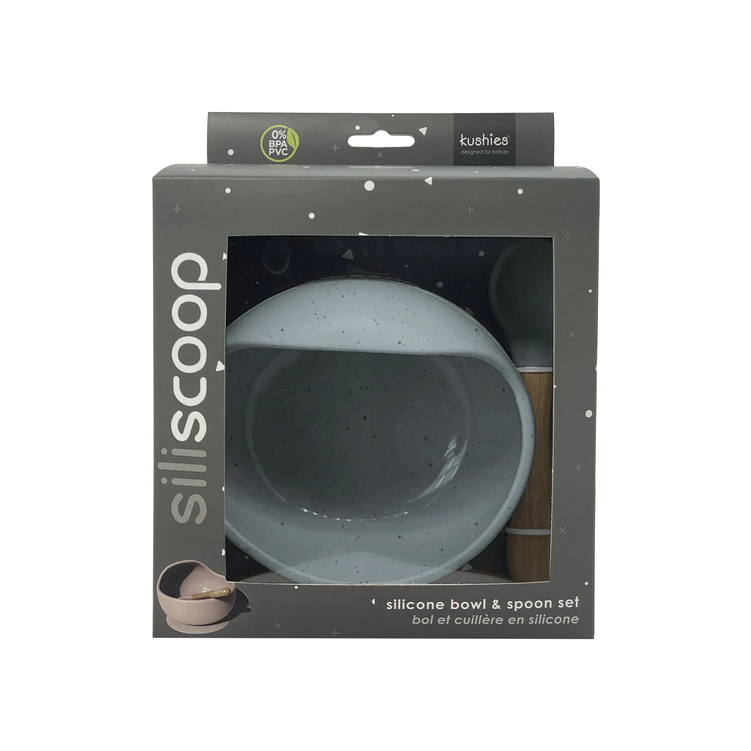 Siliscoop | Silicone Bowl & Spoon Set