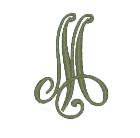 Standard Style Single Letter Monogram