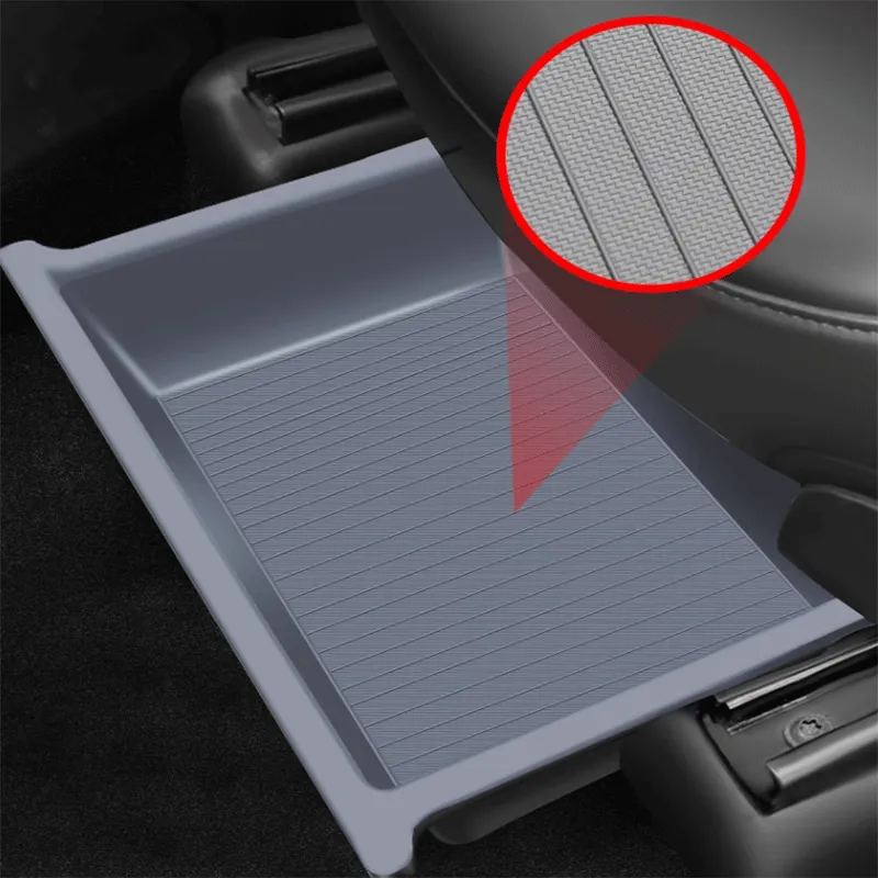 TAPTES® Double-Layer Under-Seat Storage Box for Tesla Model Y Model X