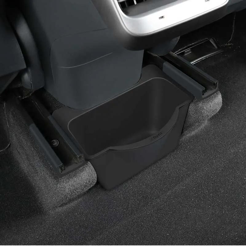 TAPTES Rear Row Center Console Storage Box for Tesla Model Y Backseat Center Organizer Container