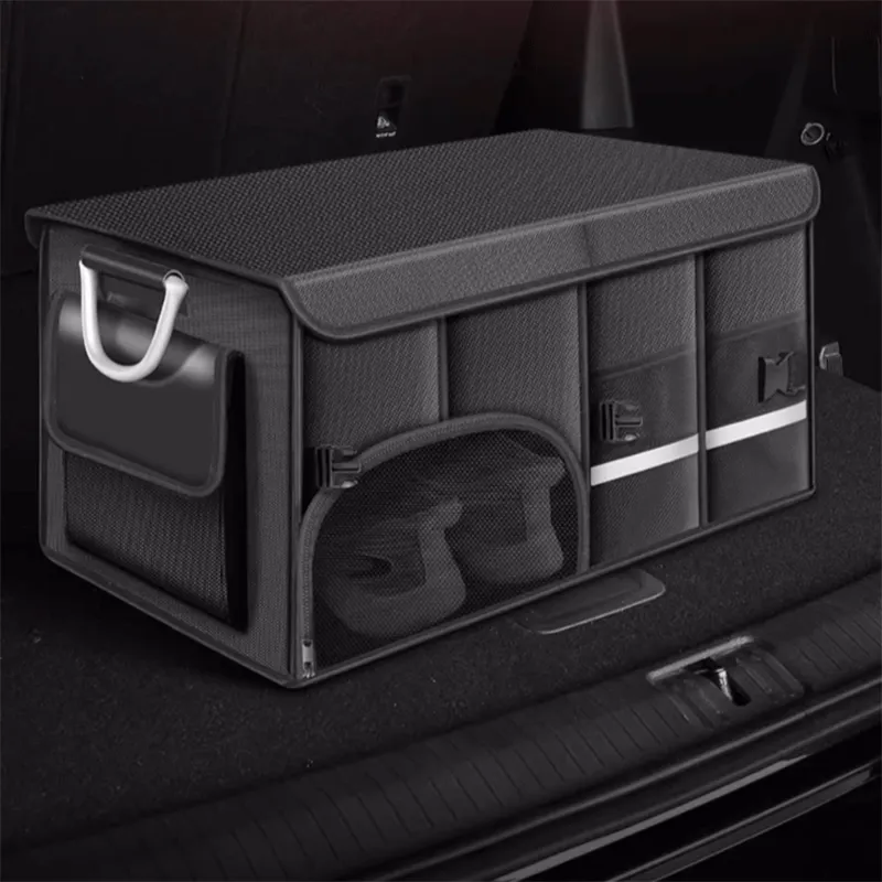 TAPTES® Rear Trunk Foldable Storage Organizer for Tesla Model S/3/X/Y/Cybertruck