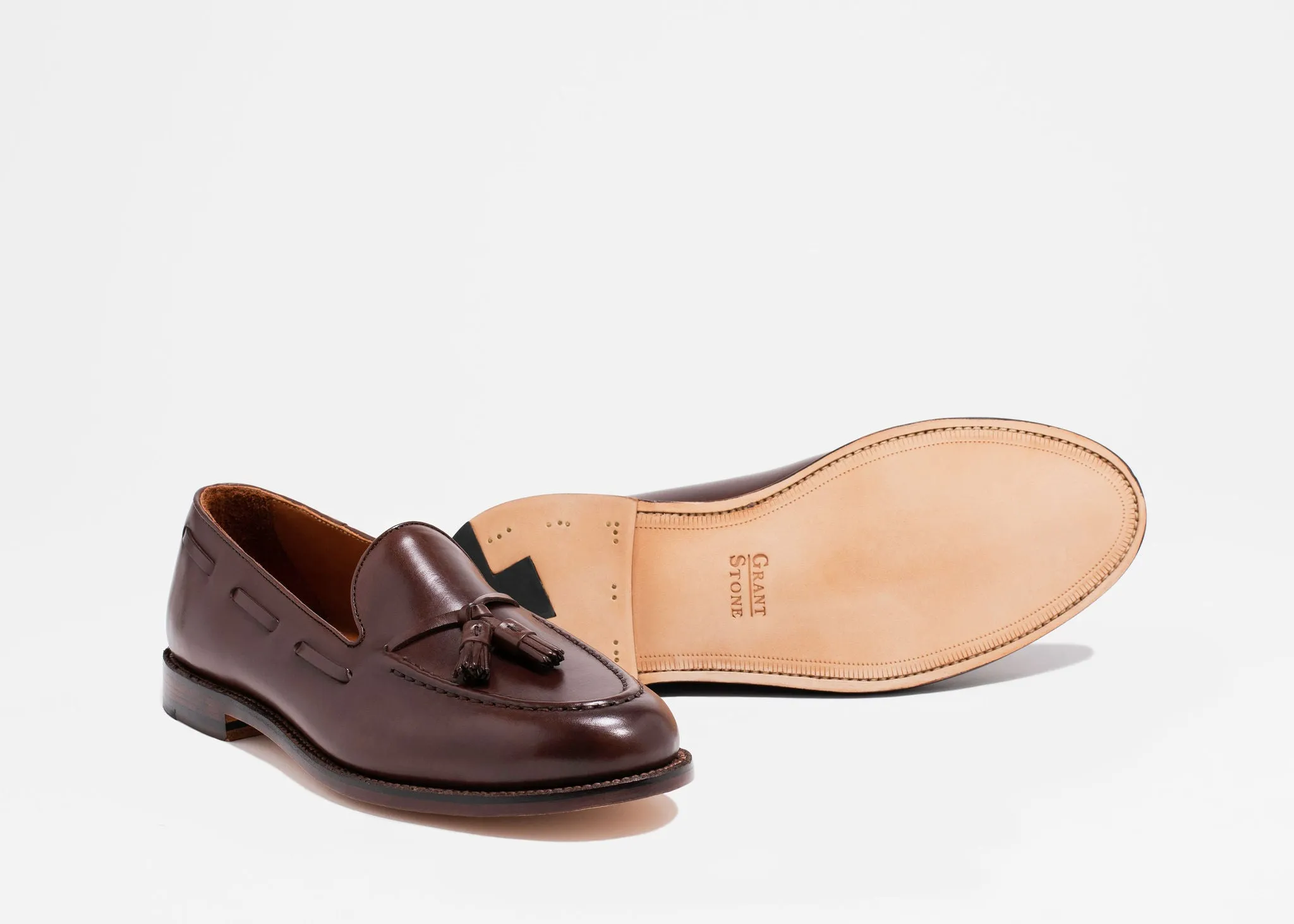 Tassel Loafer Tobacco Calf