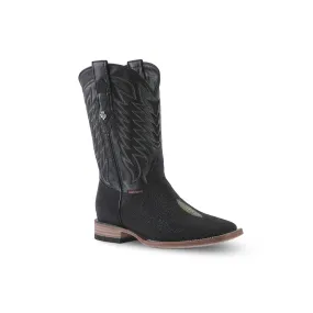 Texas Country Exotic Boot Stingray Black MA70