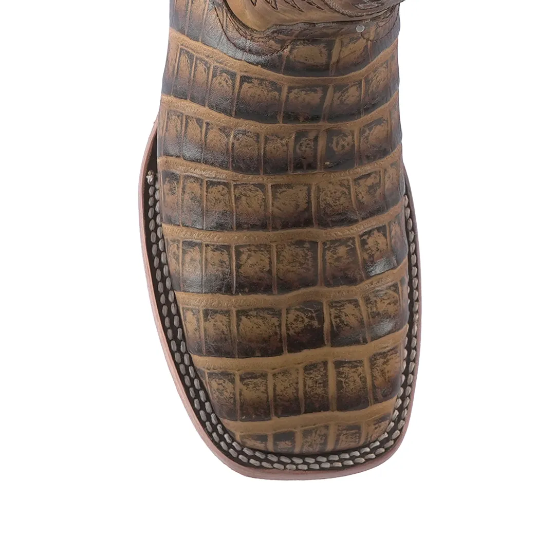 Texas Country Western Boot Belly American Orix Square Toe E642