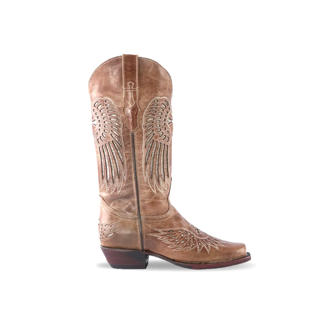 Texas Country Women's Western Alexa Orix Square Toe E324