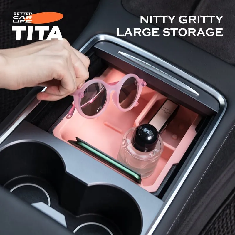 TITA - Center Console Storage Box for Tesla Model 3 / Y