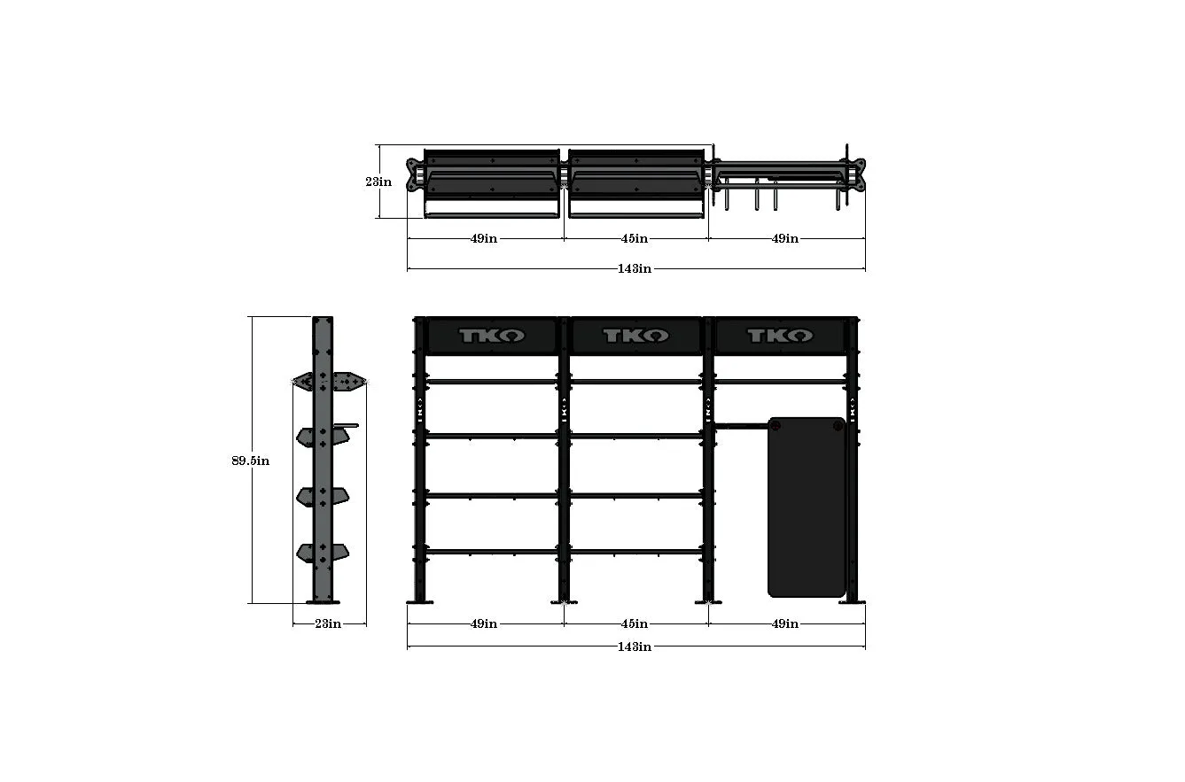 Triple Storage Bay