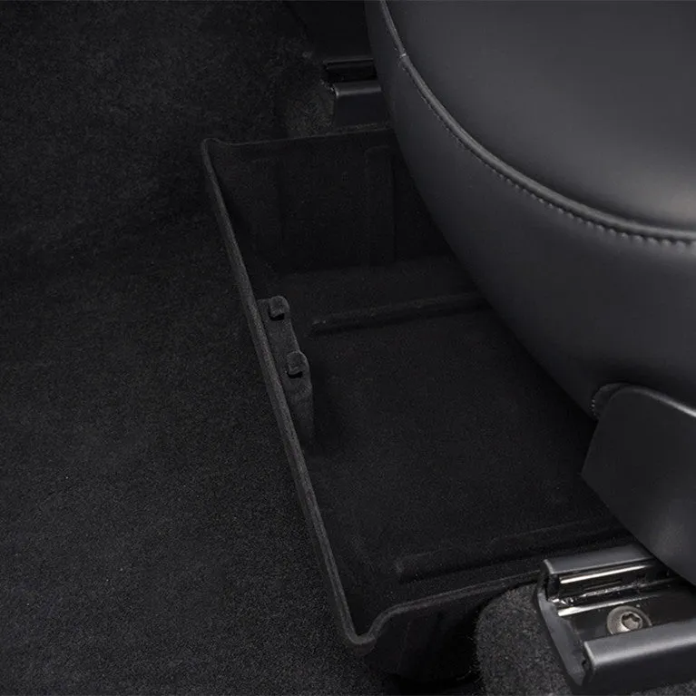 Under Front Seat Storage Box for Tesla Model Y