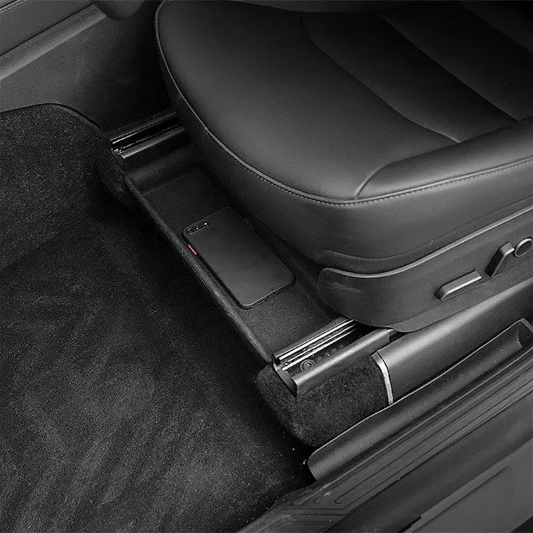 Under Seat Organizer Storage Box for Tesla Model Y