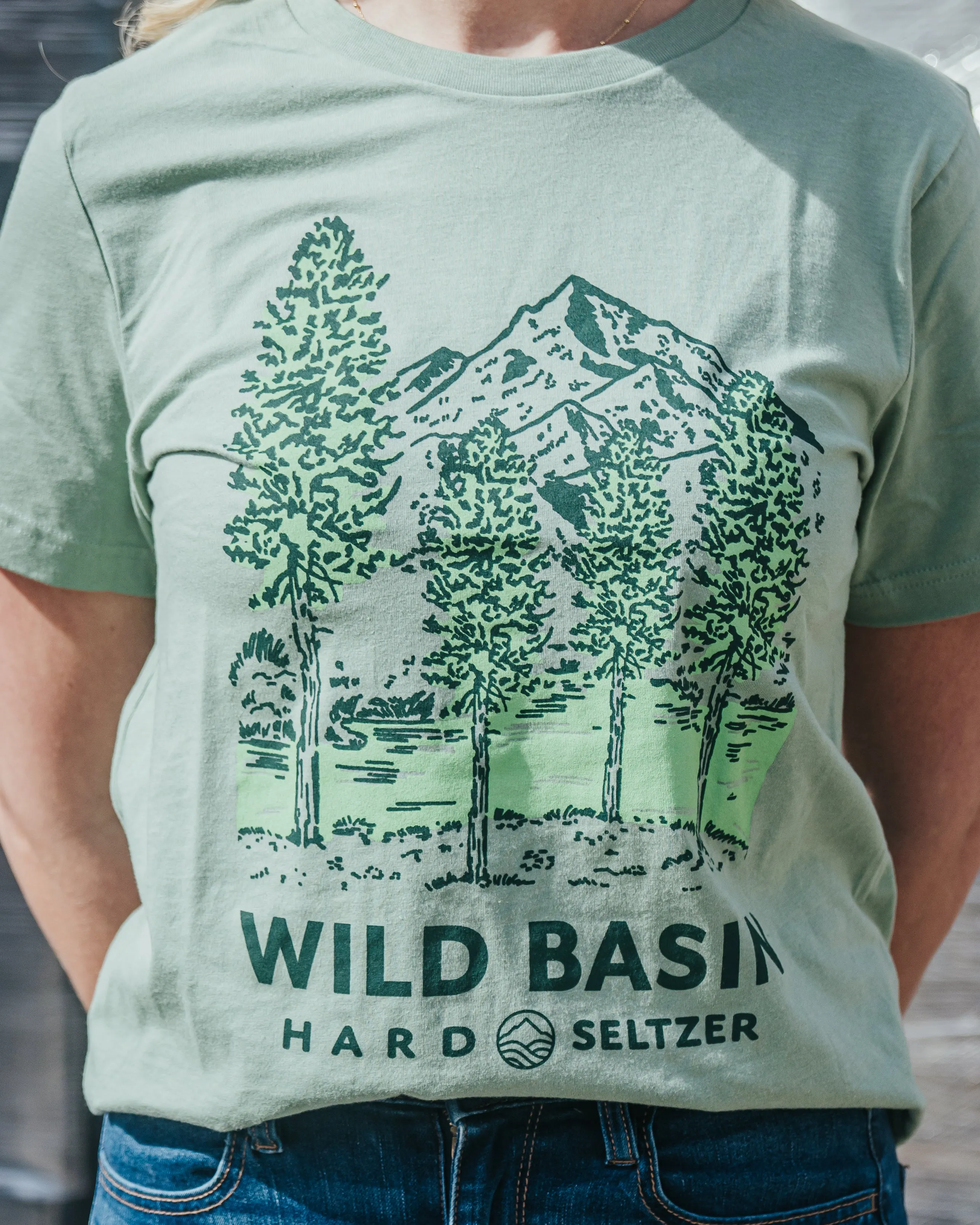 Wild Basin Sage Tee