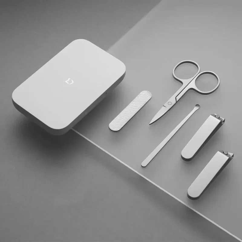 XIAOMI Mijia 5Pcs Portable Nail Clipper